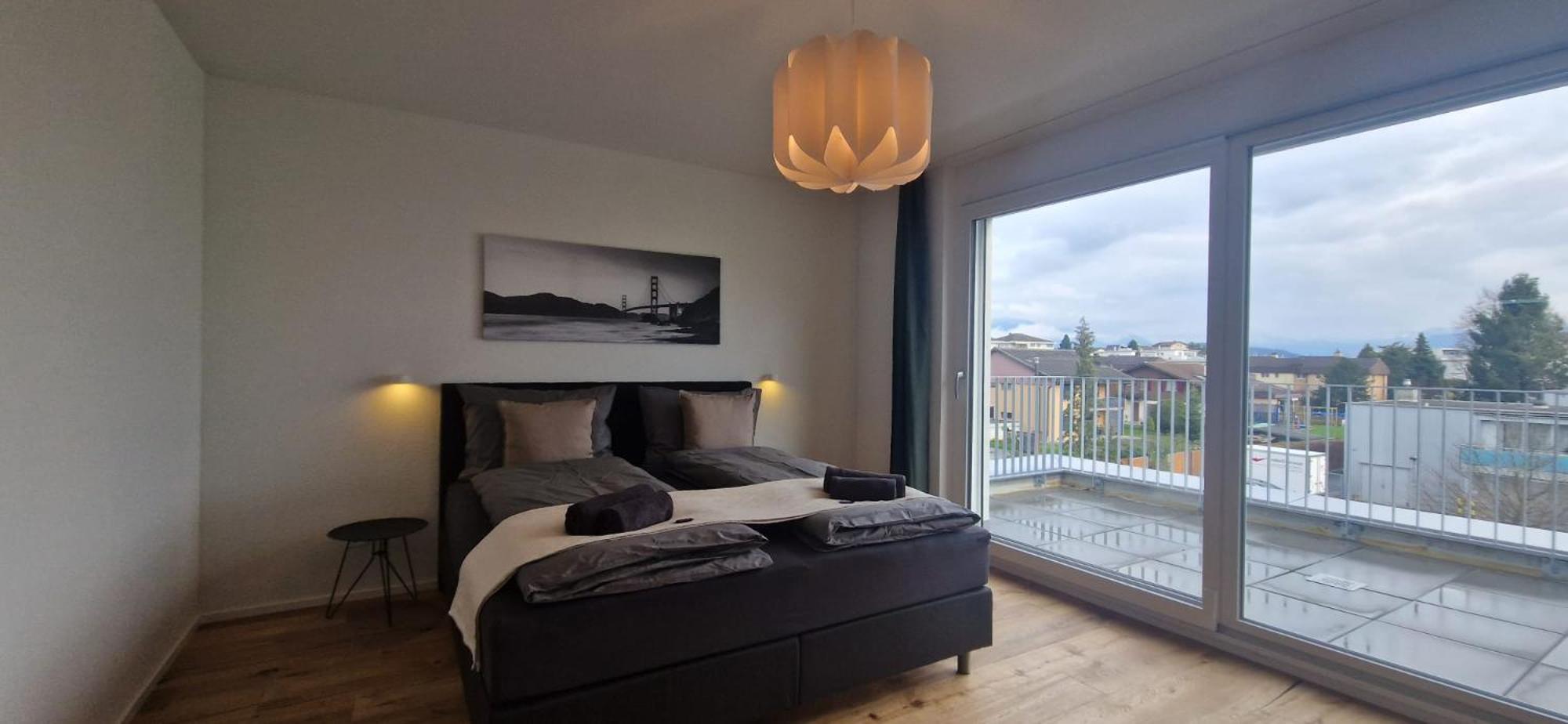 Visionary Hospitality Rothenburg, Lucerne - Premium Apartments With Free Parking, Washer, Kitchen, Terrace, 15' City Экстерьер фото