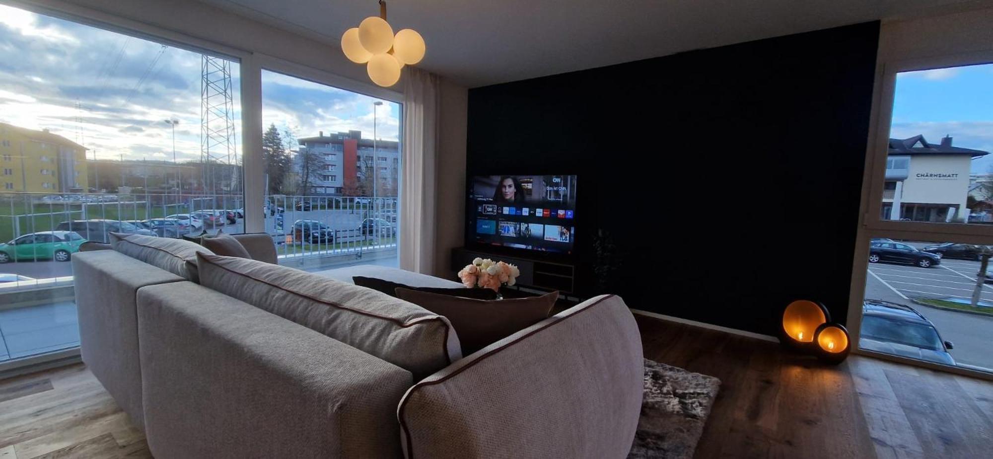 Visionary Hospitality Rothenburg, Lucerne - Premium Apartments With Free Parking, Washer, Kitchen, Terrace, 15' City Экстерьер фото